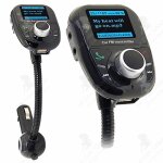 Lcc kit mains libres bluetooth transmetteur fm kit voiture lecteur mp3 musique radio adaptateur avec ...