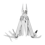 Pince multifonction leatherman wave + - leatherman - 18 outils - acier inoxydable