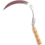 Faucille à dents - leborgne - 30 273300 - manche en bois - longueur 30cm - poids 02kg Faucille à dents - leborgne - 30 273300 - manche en bois - longueur 30cm - poids 02kg
