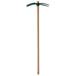 Leborgne serfouette forg�e panne et fourche 35cm avec manche en bois certifi� pefc 100%