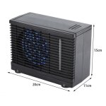 Lec mini rafrachisseur d?air voiture climatiseur ventilateur portable refroidisseur deau vaporatif ...