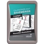 Lecas calendrier ephmride 100735503 - 6 x 9 cm - comique - 1 jour par page