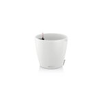 Lechuza pot de fleurs - classico color 28 -  28 x 26 - kit complet - blanc - 9 l