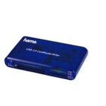 Lecteur de cartes hama usb 2. 0 35 en 1 - bo�te transparente - compatible avec de nombreuses cartes m�moires ...