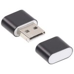 Lecteur de carte micro sd - pearl - usb a - blanc - compatible pc et imac - transfert jusqu� 480 mo / ...