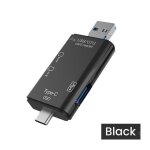 Lecteur de carte sd tf usb 3. 0adaptateur otgcl� usbusb 2. 0micro vers type c7 en 1lecteur de carte - ...