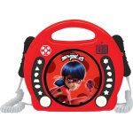 Lecteur cd karaok miraculous avec 2 microphones lexibook