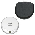 Lecteur cd / mp3 portable avec protection anti - choc et tui de rangement pratique avec powerbank intgre ...