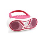 Lecteur cd pop pink avec radio fm et port usb