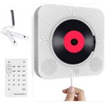 Lecteur cd portable bluetooth montage mural haut - parleurs hifi int�gr�s home audio boombox avec t�l�commande ...
