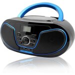 Lecteur cd portable - lonpoo - lp - d02 - bluetooth - radio fm - mp3 - stro