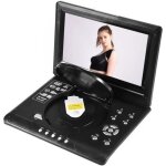Lecteur dvd portable 98 cran rotatif hd numrique smart tv evd lecteur dvd prise en charge de la carte ...