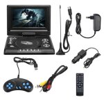Lecteur dvd portable 98 cran rotatif hd numrique smart tv evd lecteur dvd prise en charge de la carte ...