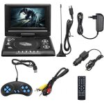 Lecteur dvd portable - a1 - 9 pouces - cran rotatif 270 - radio fm - usb sd