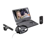 Lecteur dvd portable lenco dvp - 1010 - cran 10 - dvd - r / rw dvd + r cd - casque - tlcommande