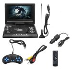 Lecteur dvd portable lecteur dvd de voiture � domicile de 98 pouces vcd cd jeu lecteur tv adaptateur ...