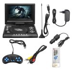 Lecteur dvd de voiture portable de 78 pouces pour la lecteur dvd hd vcd cd mp3 hd evd avec fonction tv ...
