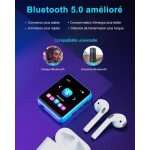 Lecteur mp3 - joliker - 32 go - bluetooth 5. 0 - �cran tactile - hi - fi sans perte