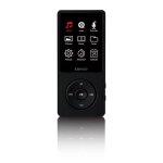 Lecteur mp3 / mp4 bluetooth 8go - lenco xemio - 669bk noir