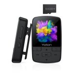 Lecteur mp3 yoton ym03 - lecteur de musique 80 go bluetooth avec clip - son hifi - radio fm - enregistreur ...