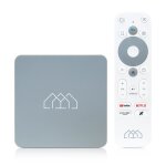 Lecteur multim�dia box homatics android tv 11 32gb 15gb ram box hd