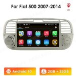 2din android 13 autoradio pour fiat 500 2007 - 2015 multim�dia avec 7�cran tactile gps carplay android ...