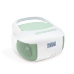 Lecteur cd radio fm portable bluetooth - poste stro mp3 usb aux - in micro - sd prise casque alimentation ...