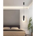 Led lampe de chevet moderne design suspension luminaire table  manger bureau lustre liseuse salon lampe ...