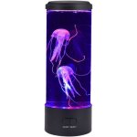 Lampe dambiance - ynkkvre - m�duse led - multicolore - rechargeable usb - 105x105x29cm