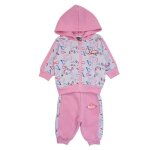 Ensemble jogging - lee cooper - glc10102 jg s2 - 3m - rose - bb - fille