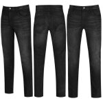 Lee cooper jean black homme coupe slim taille du 40 au 50