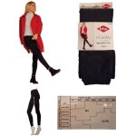 Lee cooper legging femme chaud intrieur fourr 1200 den