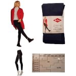 Lee cooper legging femme chaud intrieur fourr 1200 den bleu marine