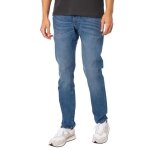 Jean slim fit extreme motion mvp - lee - homme - bleu - rgulation thermique - ceinture flexible