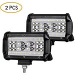 Leegoal 2pcs 140w phare de travail carre a leds dc 9v - 32v quad camion bateau tracteur offroad imperméable ... Leegoal 2pcs 140w phare de travail carre a leds dc 9v - 32v quad camion bateau tracteur offroad imperméable ...