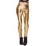 Legging - or - disco - femme - jaune - dor
