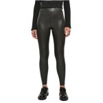 Legging - urban classics - urban classics - taille haute - noir - jersey stretch brillant