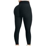 Leggings femme anti - cellulite push up butt lift elastique taille haute grande taille sport pantalon ...
