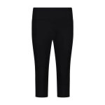 Legging femme cmp 3 / 4 - noir - fitness - coton biologique