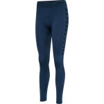 Legging femme hummel hmlfirst training - bleu marine - fitness - respirant