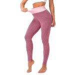 Leggings femme push up anti - cellulite butt lift legging de sport taille haute slim fit pantalon de ...