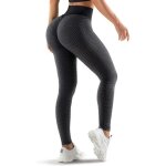 Leggings femme sport push up anti - cellulite slim fit butt lift leggings pantalons de yoga  taille ...