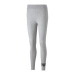 Legging femme - puma - ess logo - gris clair - ceinture �lastique - coupe moulante