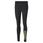 Legging noir femme puma metallic
