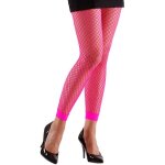 Leggings r�sille n�on rose - widmann - adulte - couleur principale: rose