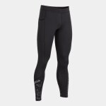 Legging de running - joma - elite viii - noir - taille rglable - poches latrales