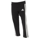 Legging sport 3s blk tight cadette - adidas - enfant fille - taille lastique - coupe prs du corps