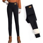 Legging thermique chaud pour femme doubl� polaire pantalon chaud toison slim extensible femmes stretch ...