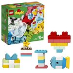 Lego 10909 duplo classic la bote coeur premier set jouet educatif briques de construction pour bb ...
