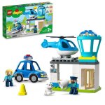 Lego� 10959 duplo le commissariat et l?h�licopt�re de la police voiture avec gyrophare et sir�ne jouet ...
